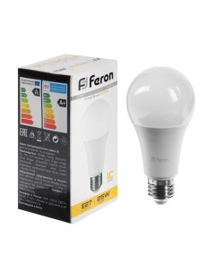 Лампа светодиодная 230V E27 2700K A65 LB 100 Feron