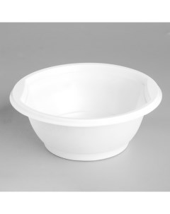 Тарелка Белая глубокая объем 0 6 л 50 шт Nobrand