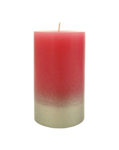 Свеча декоративная Candles Вита красная 100 х 75 мм Evis