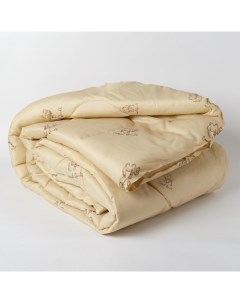 Одеяло Эконом Верблюжья шерсть 140x205 см полиэфирное волокно 200г м2 пэ 100 Nobrand