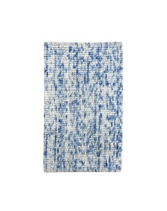 Коврик для ванной Selection 50x80 см цвет синий Lemer