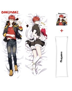 Наволочка подушка Дакимакура 707 Севен 0543 150x50 Dakimaki