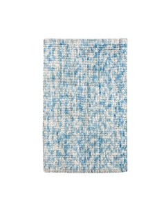 Коврик для ванной Selection 50x80 см цвет голубой Lemer