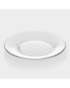 Тарелка десертная стеклянная Симпатия d 19 6 см 6 шт Осз