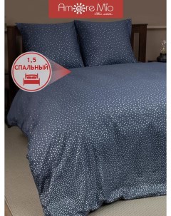 Комплект постельного белья полутораспальный микрофибра 70 x 70 см сиреневый Texrepublic