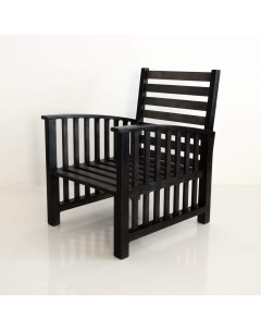 Кресло Roann Шиен темно коричневый 60х84х68 см Мастерская мебели roann