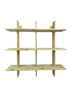 Полка настенная деревянная RIFF РИФФ 90х90х22см Ikea
