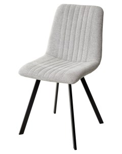 Комплект стульев 4 шт ELVIS галечный серый черный М-city