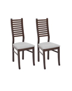 Комплект стульев 2 шт Кентукки венге серый Leset