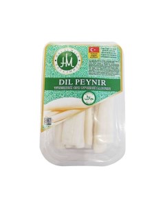 Сыр рассольный Dil peyniri Чечил турецкий слоистый палочки 45 БЗМЖ 130 г Halalmilk