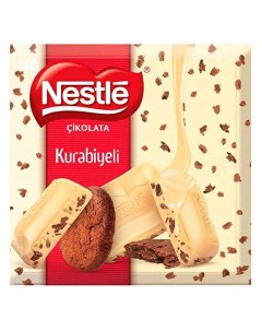 Шоколад белый с печеньем 60 г Nestle