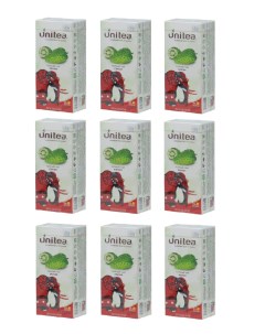 Чай чёрный Саусеп 2 5 г 9 упаковок по 25 шт Unitea