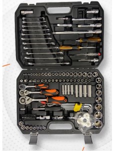 Набор инструментов на 121 предмет для автомобиля и дома в чемодане набор ключей для авто Satocr-mo