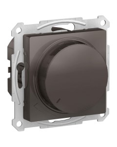 Светорегулятор диммер AtlasDesign поворотно нажимн Schneider electric