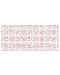 Pudra облицовочная плитка мозаика рельеф розовый PDG073D 20x44 Cersanit