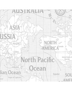 Обои World Maps серые 168436 10 1 06x10 м Vernissage