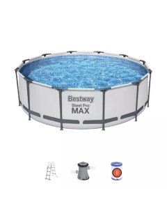 Каркасный бассейн Steel pro max 56418bw 366х100х100 см Bestway