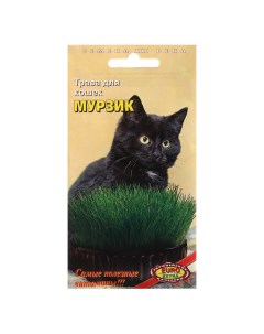Семена Трава для кошек Мурзик смесь 8 1 г 3 шт Аэлита экстра