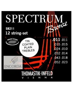 Струны для акустической гитары Spectrum SB211T Thomastik