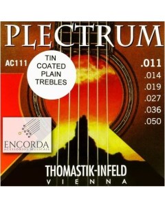 Струны для акустической гитары Plectrum AC111T Thomastik