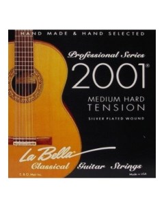 2001 Medium Hard Струны для классической гитары La bella