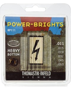 Power Brights Rp111t струны для электрогитары 11 53 Thomastik