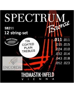 Струны для акустической гитары Spectrum SB110T Thomastik