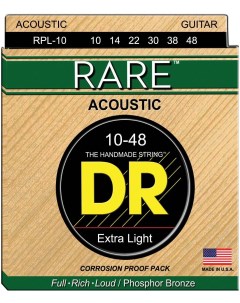 RPL 10 Струны для акустической гитары Dr