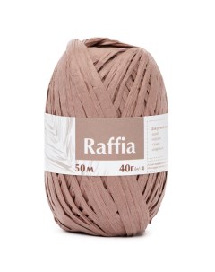Пряжа Raffia 4 мотка 50 м 40 гр цвет пудра Artland