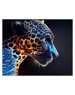 Картина по номерам Леопард 40х50 см Рыжий кот