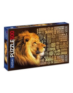 Пазлы Premium King Lion 084653 500 деталей Hatber