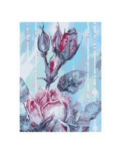 Картина по номерам Нежный цветок 28 5х38 см Лори