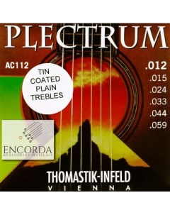 Струны для акустической гитары Plectrum AC112T Thomastik