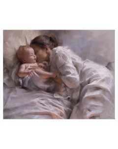 Картина по номерам Мать с ребенком 40х50 см Colibri