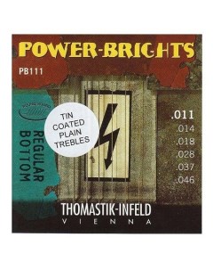 Струны для электрогитары Power Brights PB111T Thomastik