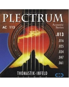 Струны для акустической гитары Plectrum AC113T Thomastik
