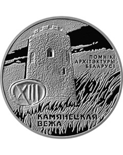 Монета 1 рубль Каменецкая вежа Беларусь 2001 PF Mon loisir
