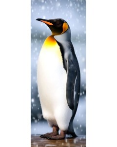 Алмазная мозаика без подрамника Королевский пингвин 70x24 см 50 цветов 86425 Gamestil