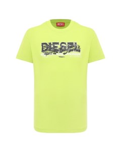 Хлопковая футболка Diesel