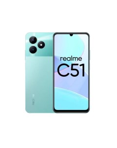 Сотовый телефон C51 4 128 ГБ RMX3830 Зеленый Realme