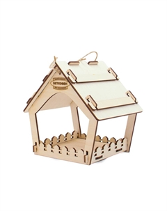 Кормушка для птиц Фазенда уличная сборная дерево Бетховен