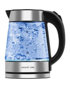 Чайник электрический GL 0561 2200Вт серебристый Galaxy line