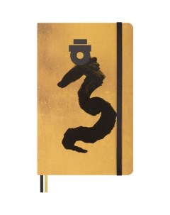 Блокнот Limited Edition 176стр в линейку золотистый Moleskine