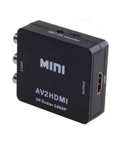 Адаптер аудио видео 5 985 3хRCA f HDMI f ver 1 4 черный Premier