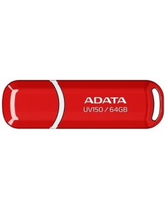Флешка USB DashDrive UV150 64ГБ USB3 0 красный Adata