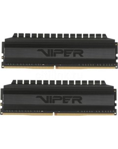 Оперативная память Viper 4 Blackout PVB416G300C6K DDR4 2x 8ГБ 3000МГц DIMM Ret Patriòt