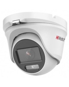 Камера видеонаблюдения аналоговая DS T203L C 2 8mm 1080p 2 8 мм белый Hiwatch