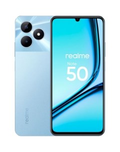 Смартфон Note 50 4 128Gb RMX3834 голубой Realme