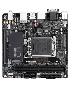 Материнская плата H610I LGA 1700 Intel H610 mini ITX Ret Gigabyte