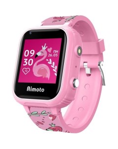 Смарт часы Aimoto Pro 40мм 1 44 розовый розовый Кнопка жизни